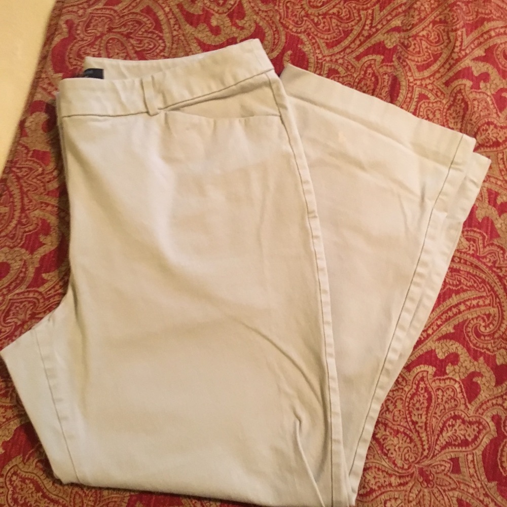 Khaki pants straight leg